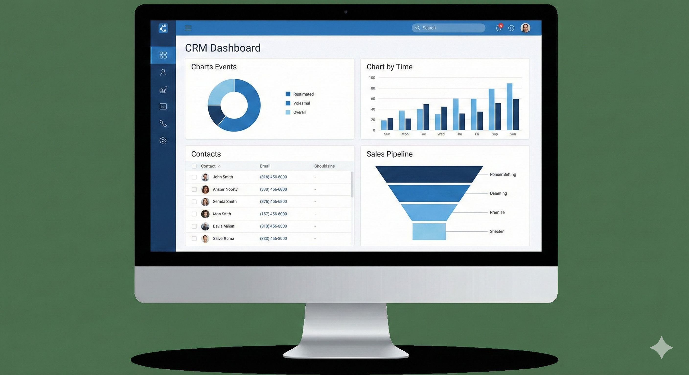 CRM Dashboard